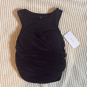 Tavi Black Sleeveless Top